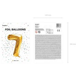 Online Balon Metal Foliowy Cyfra