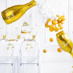Online Balon New Year Metalizowany Butelka 32X82 Cm Ozdoby Ścienne I Wiszące