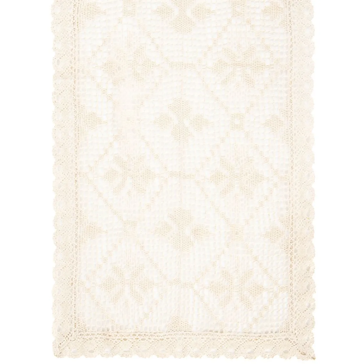Sale Bieznik Crochet Szydelkowy Bezowy 40X160 Cm Biezniki