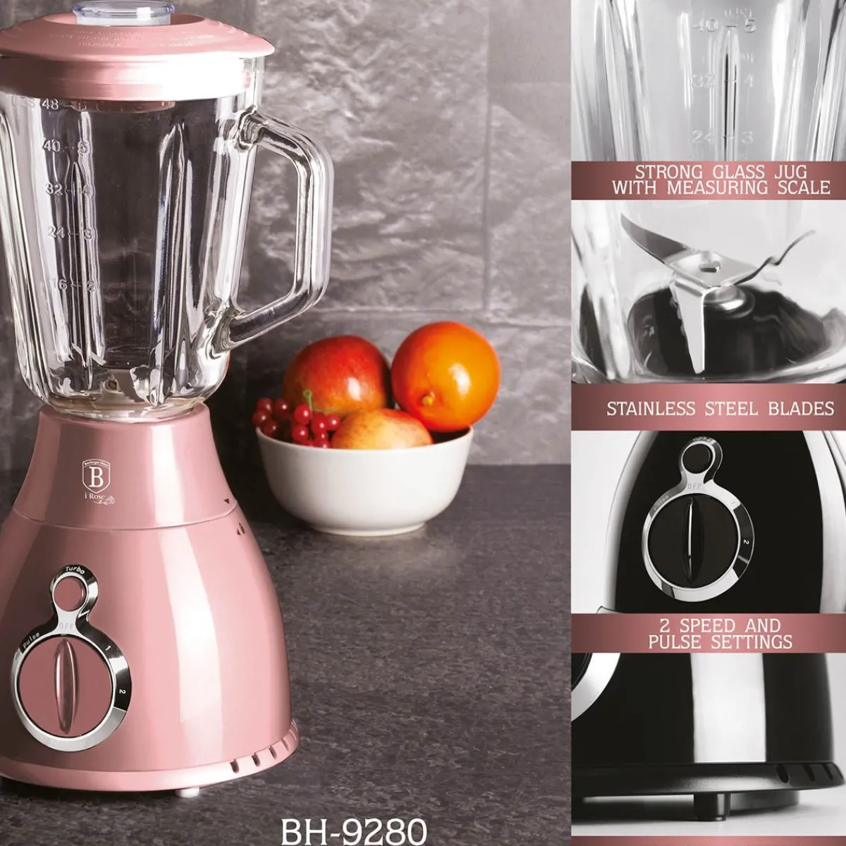 Online Blender I-Rose Kielichowy 1,5 L Sprzęt Agd