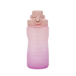 Best Sale Butelka Ombre Rozowa Ze Sznureczkiem 1,2 L Naczynia Ogródowe I Piknikowe