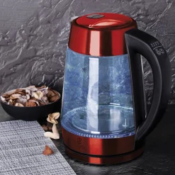 Sale Czajnik Elektryczny Burgundy Z Regulacja Temperatury 1,7 L Sprzęt Agd