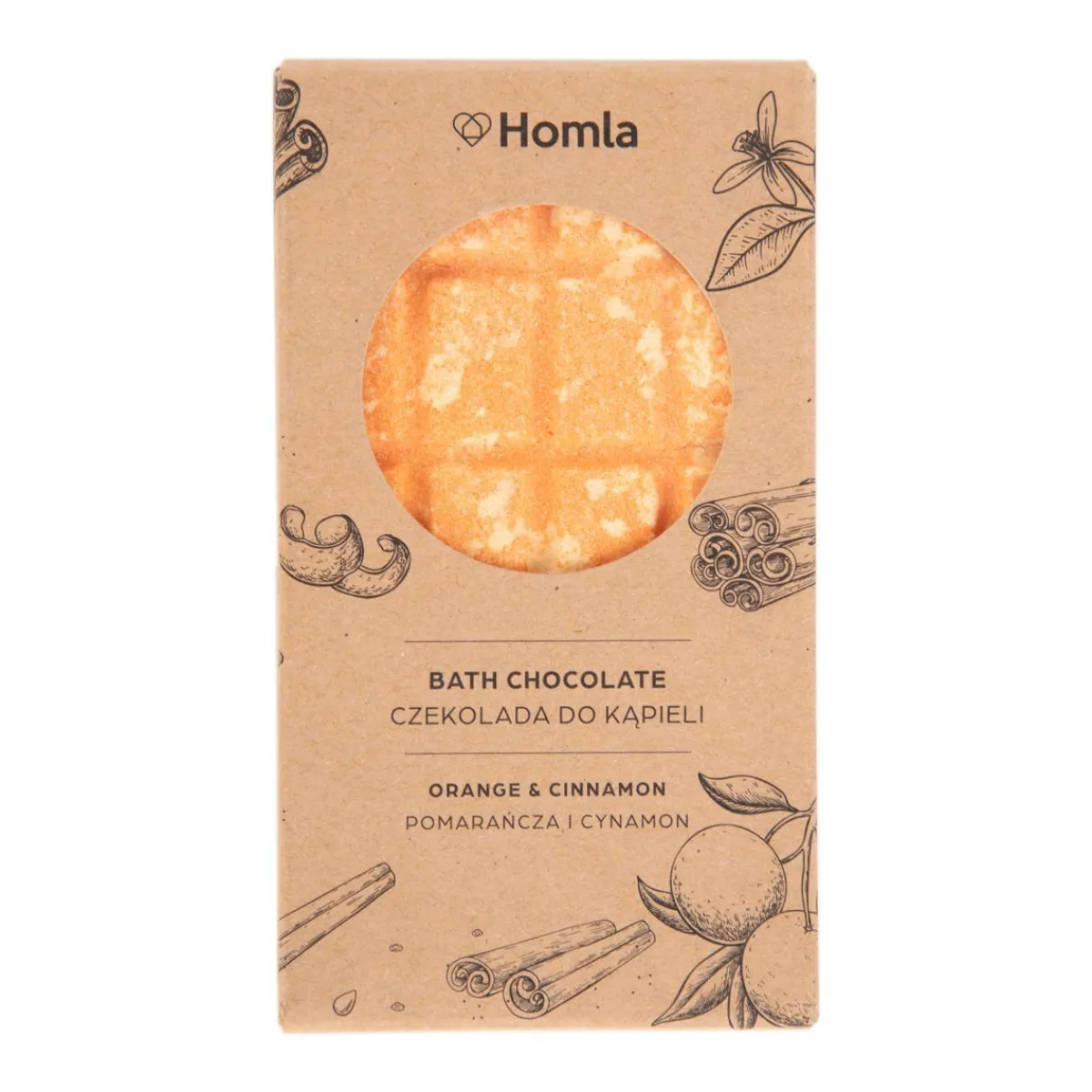 Discount Czekolada Musujaca Bath Chocolate Orange & Cinnamon Pomarancza I Cynamon Kosmetyki Do Kąpieli