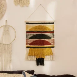 Cheap Dekoracja Wiszaca Danto Z Zielonymi Wzorami 40X70 Cm Sale