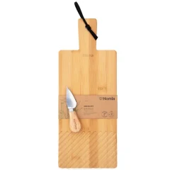 Best Sale Deska Bambou Z Nozykiem Do Sera 38X15Cm Deski Do Serwowania