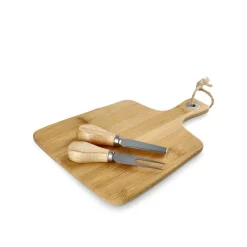 Cheap Deska Bambou Z Zestawem Nozy 26X19 Cm Deski Do Serwowania