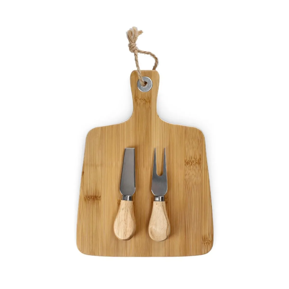 Cheap Deska Bambou Z Zestawem Nozy 26X19 Cm Deski Do Serwowania