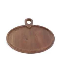 Store Deska Mooka Do Serwowania Okragla 40X30 Cm Naczynia Ogródowe I Piknikowe