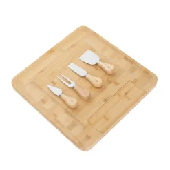 Store Deska Rumi Do Serwowania Z 4 Nozykami 32X32 Cm Naczynia Ogródowe I Piknikowe
