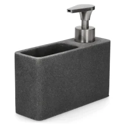 Outlet Dozownik Teana Grafitowy 17X16 Cm Dozowniki Do Mydla