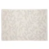Flash Sale Dywanik Lazienkowy Chelli Zakardowy Bezowy W Listki 50X70Cm Dywaniki Łazienkowe
