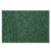 Cheap Dywanik Lazienkowy Chelli Zakardowy Zielony W Listki 50X70Cm Dywaniki Łazienkowe