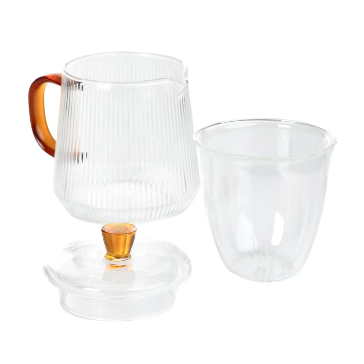 Best Sale Dzbanek Mabelle Z Bursztynowym Elementem 0,5 L Dzbanki Szklane