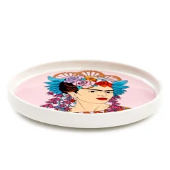 Best Sale Filizanka Frida Kahlo Ze Spodkiem Fioletowa 0,2 L Filizanki