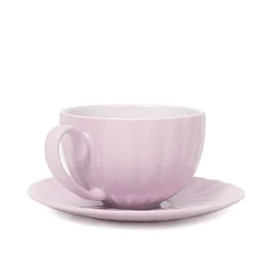 Discount Filizanka Mina Ze Spodkiem Fioletowa 0,28 L Filizanki