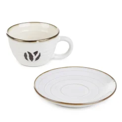 Shop Filizanka Mosha Ze Spodkiem Z Ziarenkiem Kawy 0,1 L Filizanki