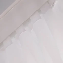 Store Firanka Adi Z Pomponikami Biala 140X250 Cm Zasłony I Firany