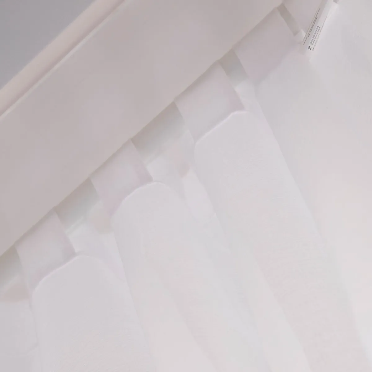 Store Firanka Adi Z Pomponikami Biala 140X250 Cm Zasłony I Firany