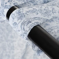 Outlet Firanka Malica W Drobny Granatowy Wzor 140X250 Cm Zasłony I Firany