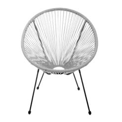 Outlet Fotel Acapulco Jasno 93X73X85 Cm Krzesła Ogródowe
