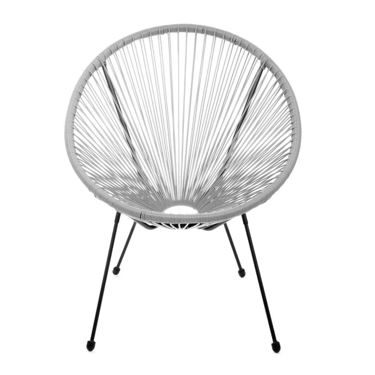 Outlet Fotel Acapulco Jasno 93X73X85 Cm Krzesła Ogródowe