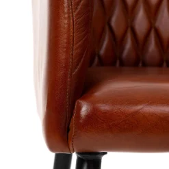 Best Fotel Brizo W Obiciu Ze Skory Bawolej Brazowe 55X60X86 Cm Fotele