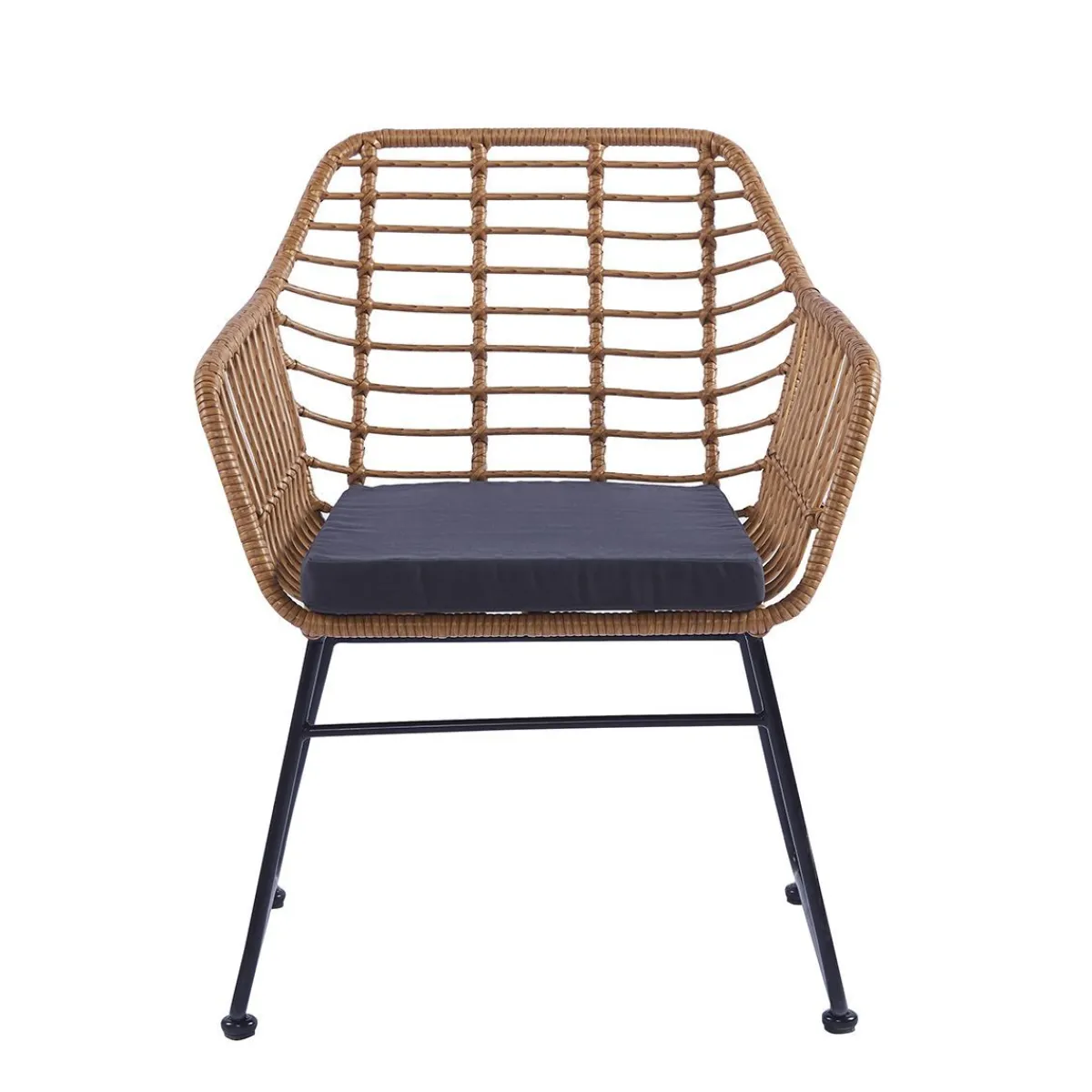 Best Sale Fotel Jardin Pleciony 95X55X42 Cm Krzesła Ogródowe