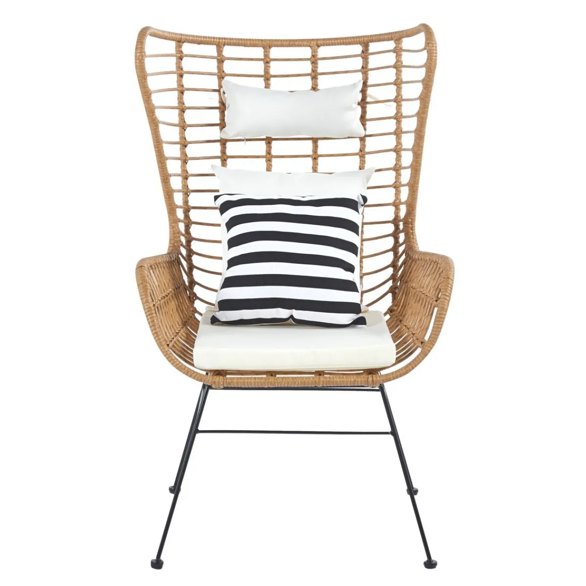 Cheap Fotel Jardin Pleciony 70X80X110Cm Krzesła Ogródowe