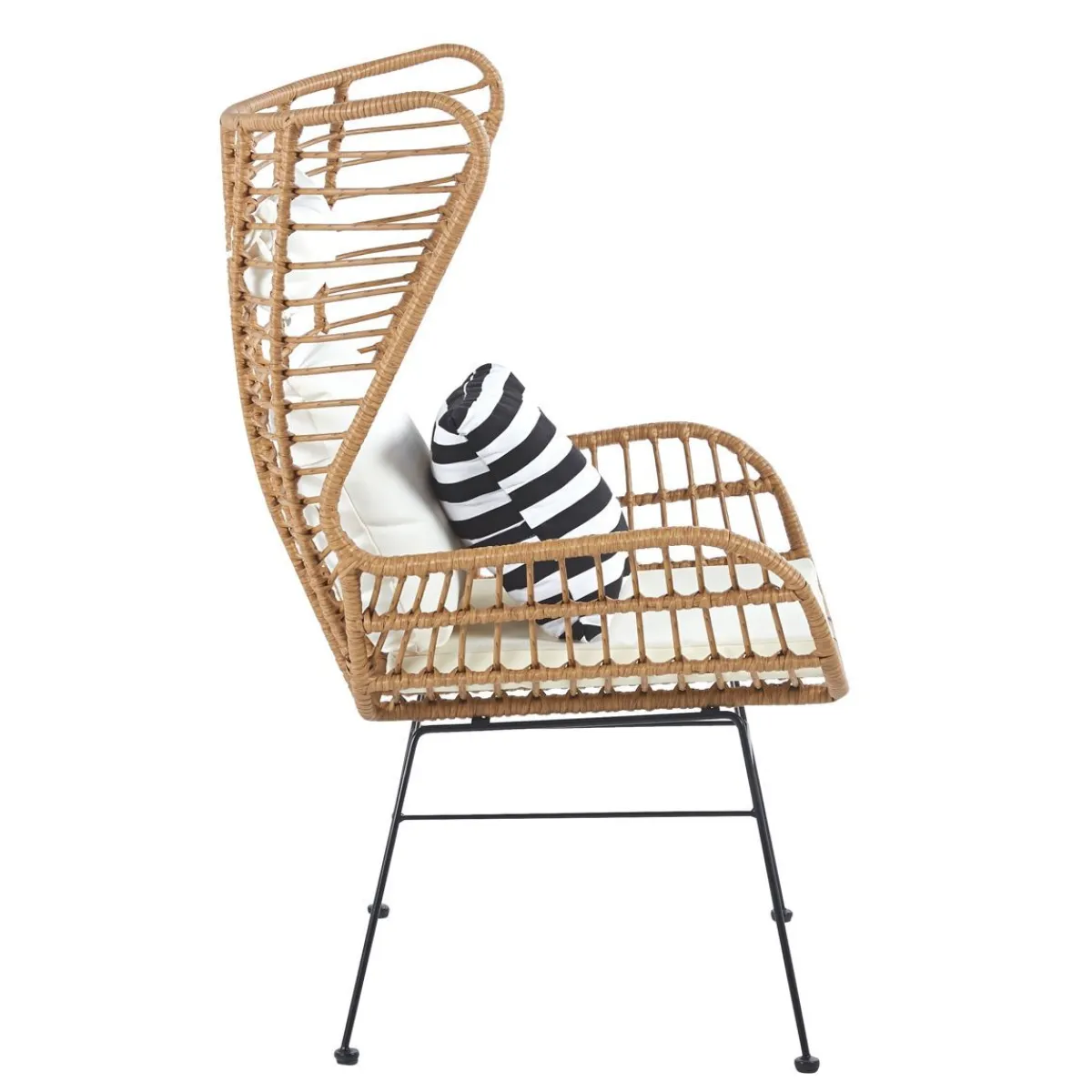 Cheap Fotel Jardin Pleciony 70X80X110Cm Krzesła Ogródowe