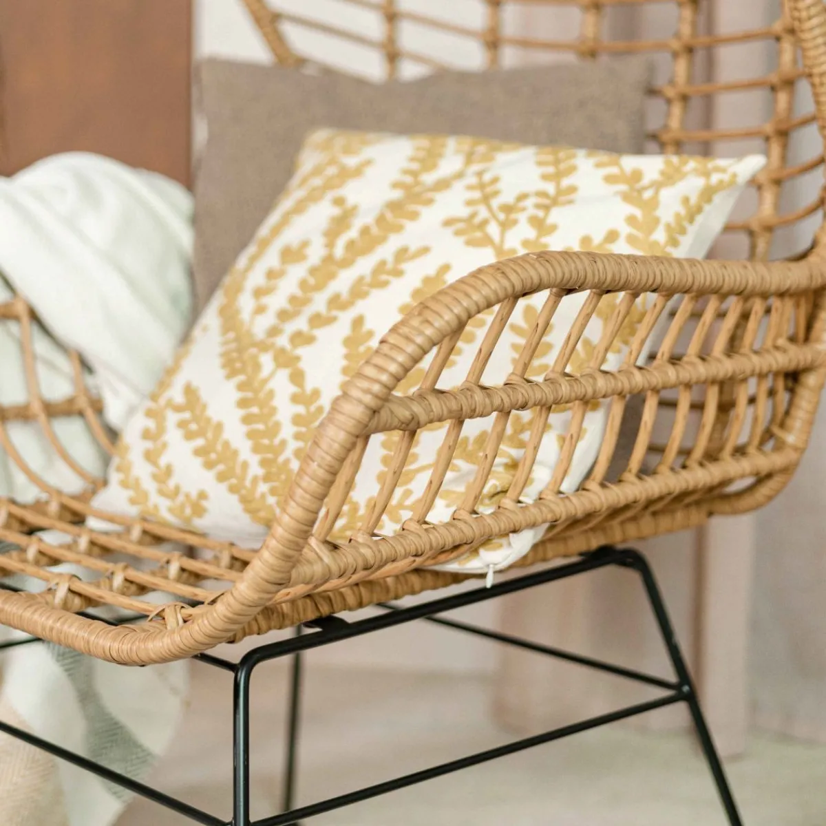 Cheap Fotel Jardin Pleciony 70X80X110Cm Krzesła Ogródowe