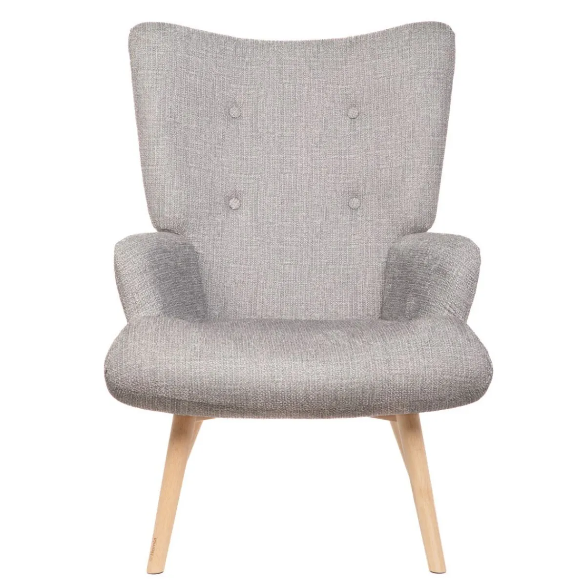 Fashion Fotel Moss Pop W Tkaninie Ciemnobezowy 72X73X96Cm Fotele