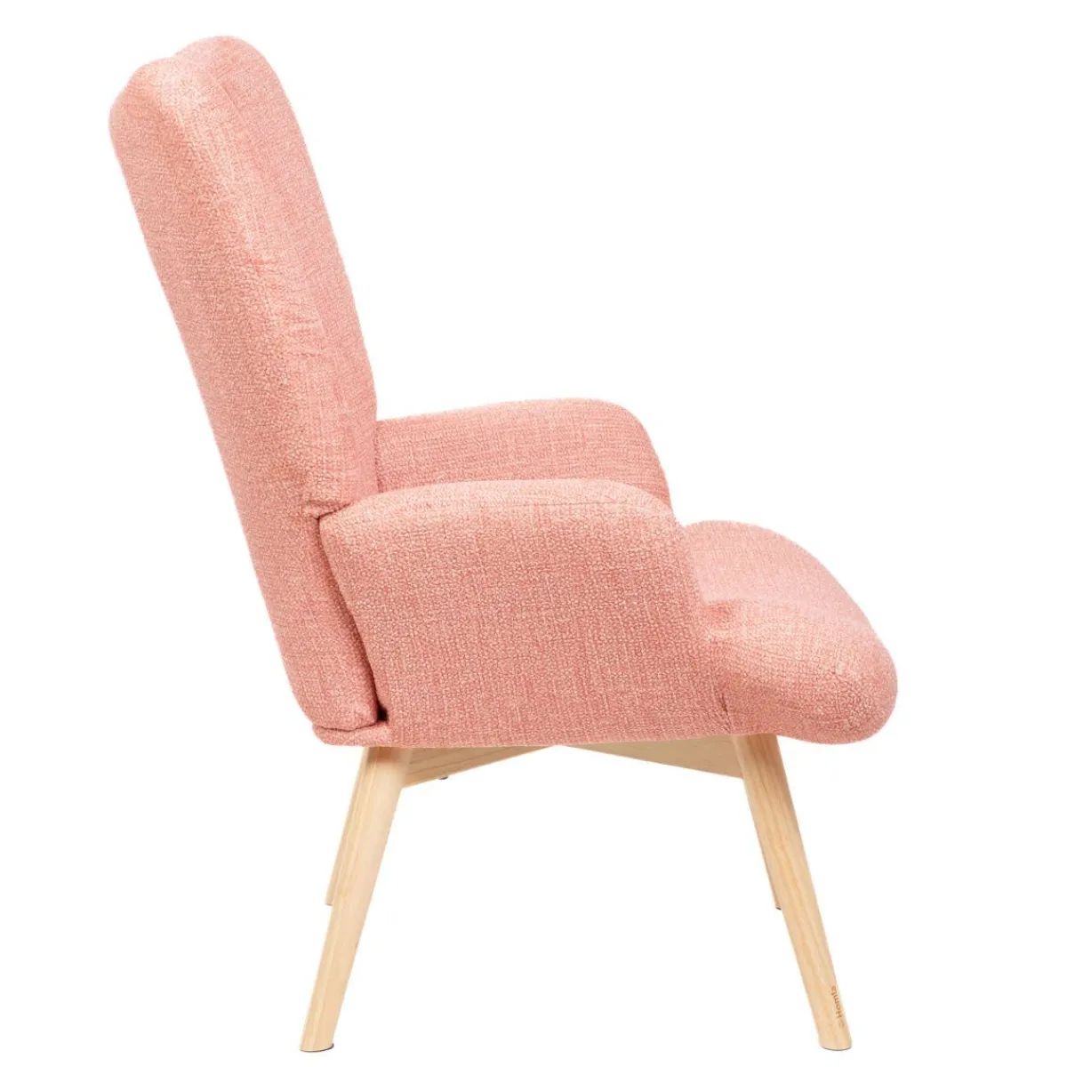 Online Fotel Moss Pop W Tkaninie Rozowy 72X73X96Cm Fotele