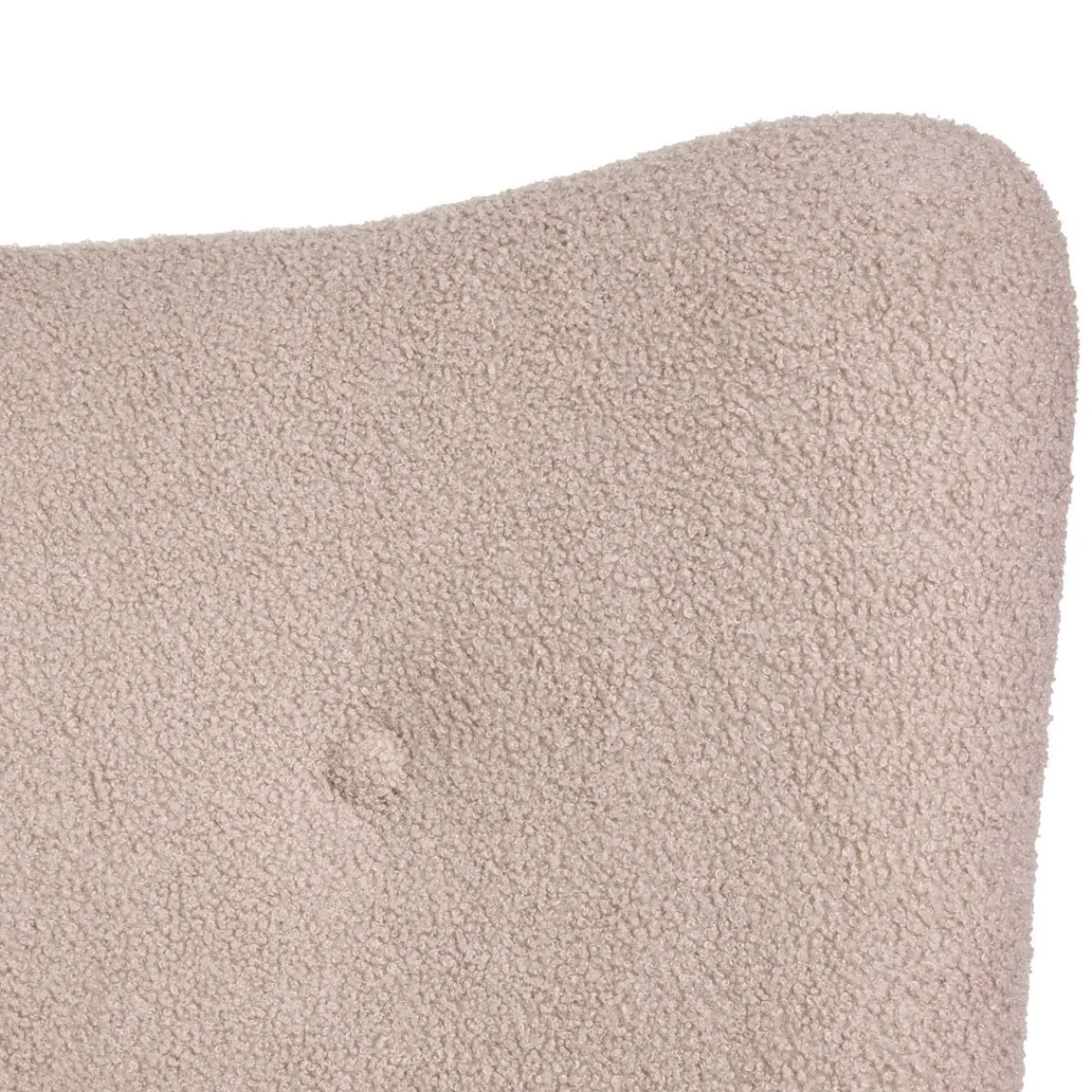 Store Fotel Moss Teddy Boucle Bujany Bezowy W Tkaninie Teddy Boucle 72X73X92 Cm Fotele