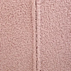 Clearance Fotel Moss Teddy Boucle Bujany Rozowy W Tkaninie Teddy Boucle 72X73X92 Cm Fotele