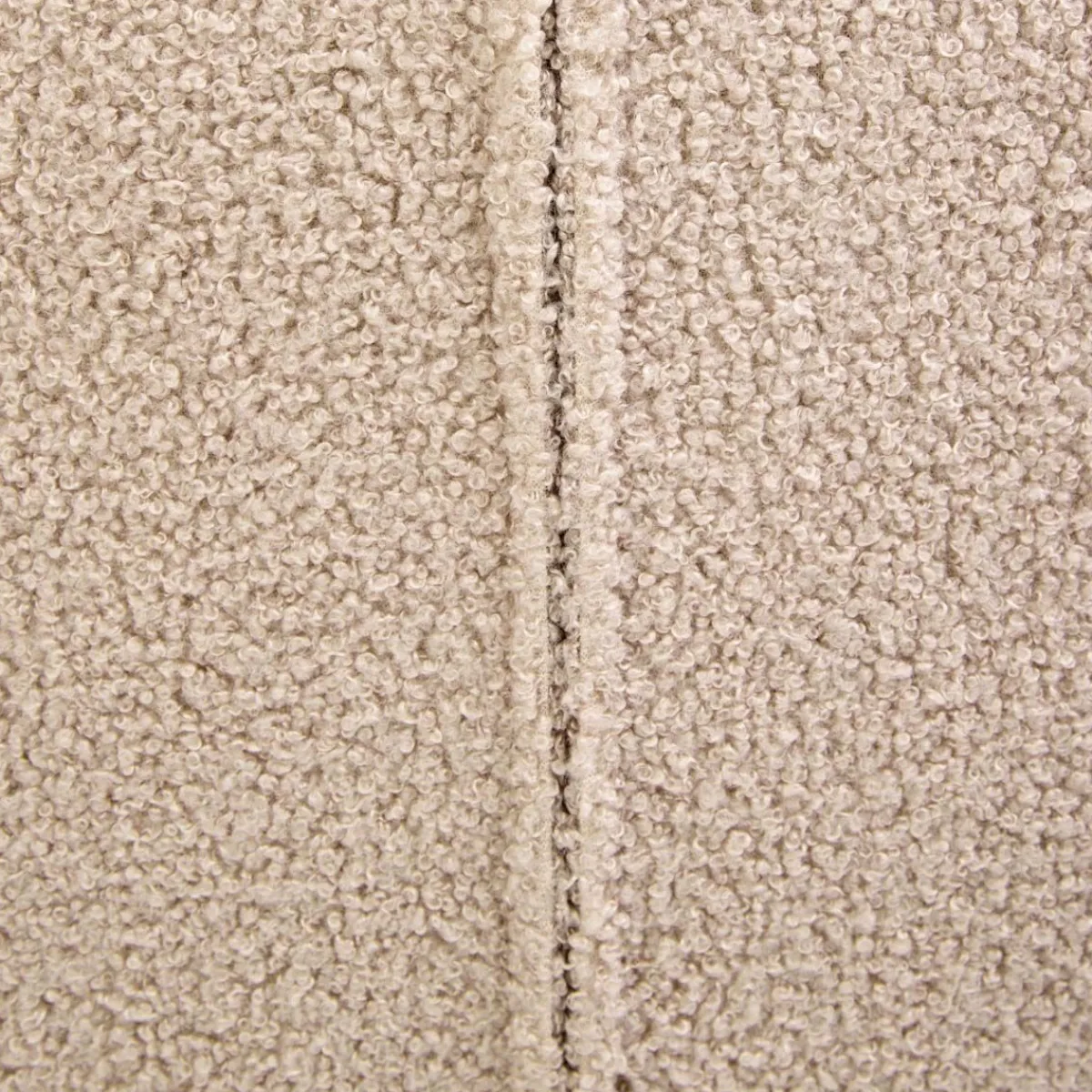 Store Fotel Moss Teddy Boucle Bujany Bezowy W Tkaninie Teddy Boucle 72X73X92 Cm Fotele