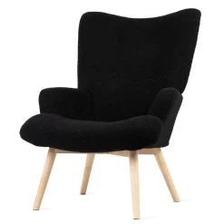 Sale Fotel Moss Teddy Boucle W Tkaninie Teddy Fotele