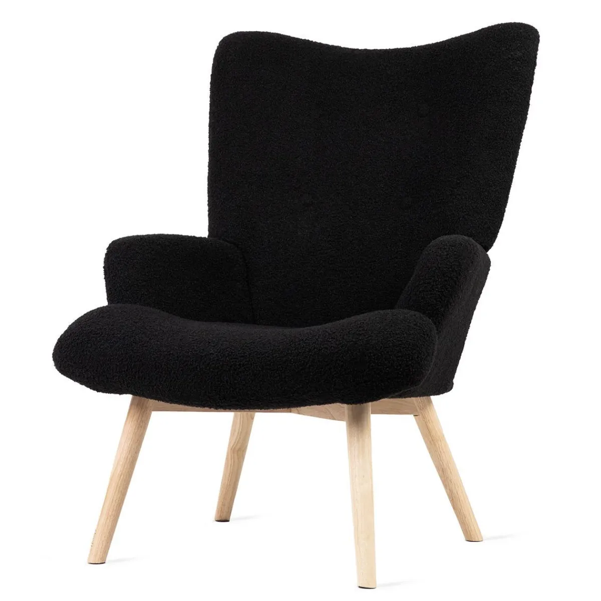 Sale Fotel Moss Teddy Boucle W Tkaninie Teddy Fotele