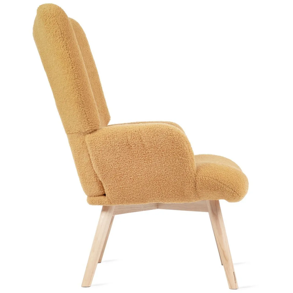 Best Fotel Moss Teddy Boucle W Tkaninie Teddy Fotele