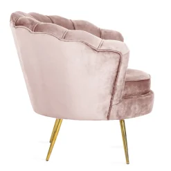 Cheap Fotel Shelly Welurowy 82X74X76 Cm Fotele
