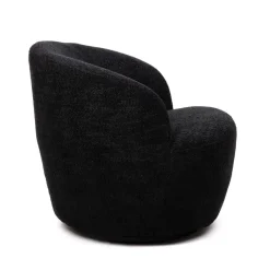 Outlet Fotel Svingen Obrotowy Czarny 65.5X77X69Cm Fotele