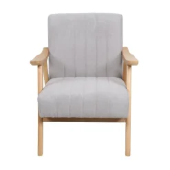 Best Fotel Terra Jasno Nogi Jasne Drewno 70X75X87 Cm Fotele