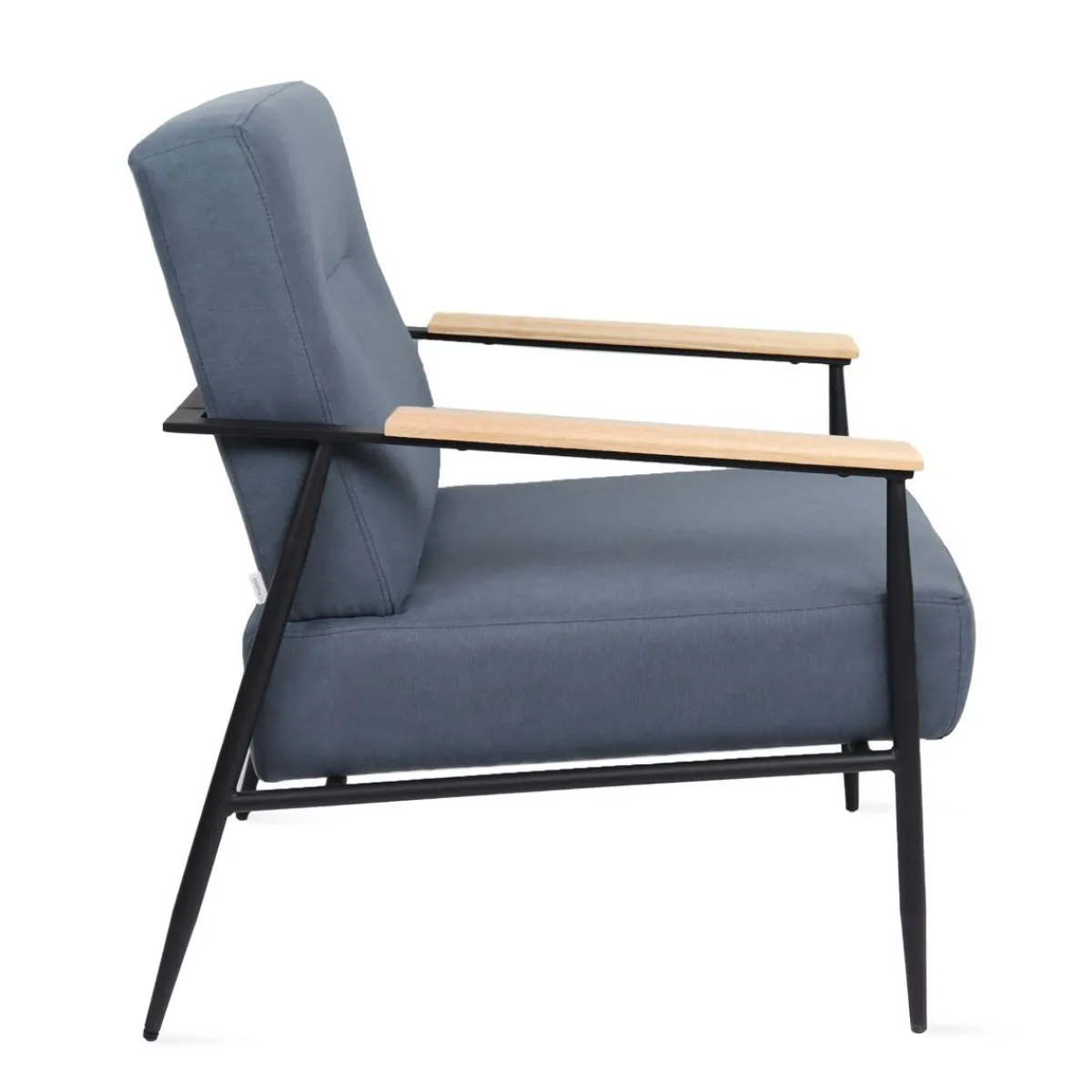 Sale Fotel Veludo Denim 71X70X83 Cm Fotele