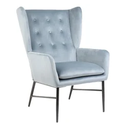 Best Sale Fotel Vinnande Niebieski 97X67X73 Cm Fotele
