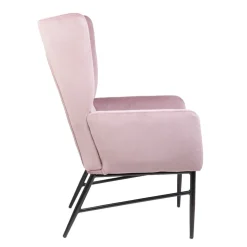 Outlet Fotel Vinnande Rozowy 97X67X73 Cm Fotele