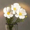 New Galazka Sztuczna Cosmos Biala 50 Cm Sztuczne Kwiaty I Rośliny