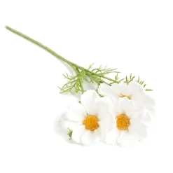 New Galazka Sztuczna Cosmos Biala 50 Cm Sztuczne Kwiaty I Rośliny
