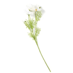New Galazka Sztuczna Cosmos Biala 50 Cm Sztuczne Kwiaty I Rośliny