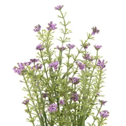 Clearance Galazka Sztuczna Ferna Paproc Z Kwiatami 33 Cm Sztuczne Kwiaty I Rośliny