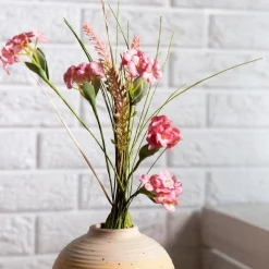 Best Sale Galazka Sztuczna Meadow Z Malymi Kwiatkami Rozowa 53 Cm Sztuczne Kwiaty I Rośliny