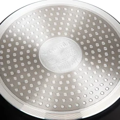 Cheap Garnek Tristan Z Pokrywka Czarno- Pomaranczowy 2,4 L Garnki